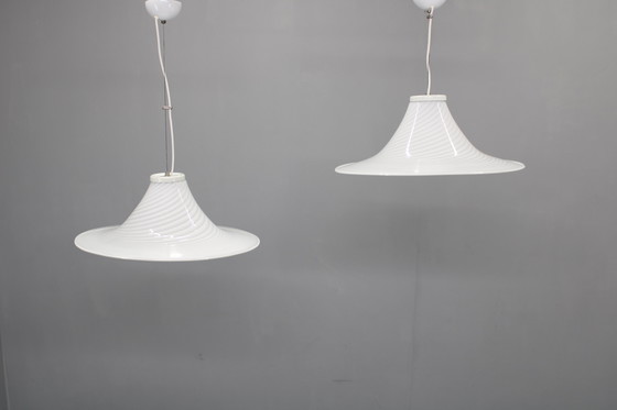 Image 1 of Coppia di pendenti italiani di Murano degli anni '70