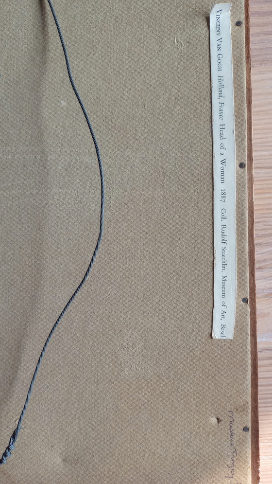 Image 1 of Testa di donna, 1887 Vincent