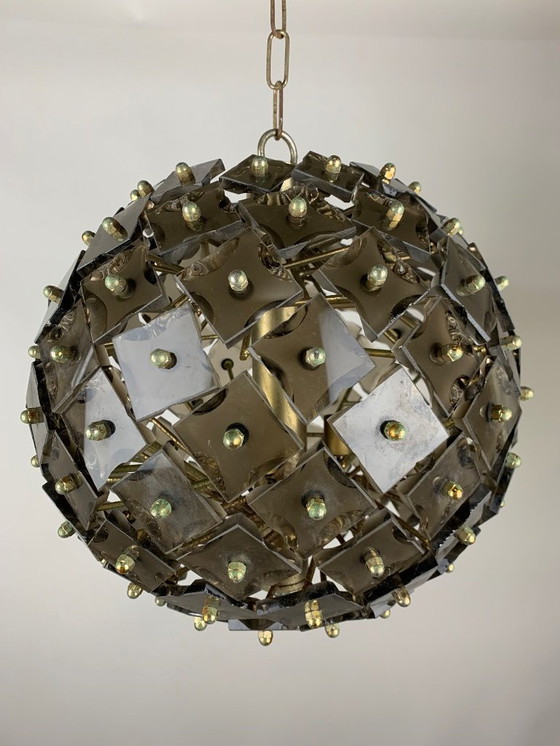 Image 1 of Lampadario Zero Quattro Sputnik 1970