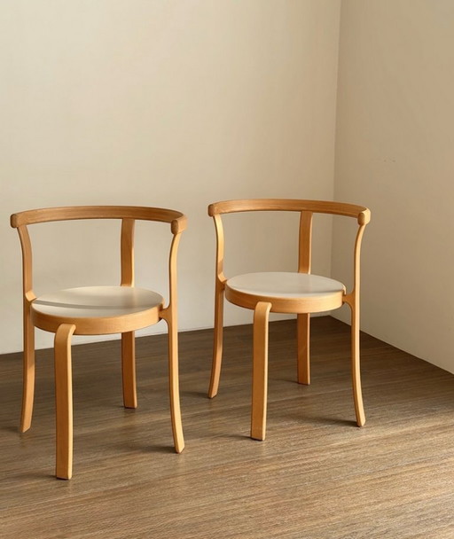 4 Poltrone Serie 8000 degli anni '80 Thygesen & Sørensen Magnus Olesen