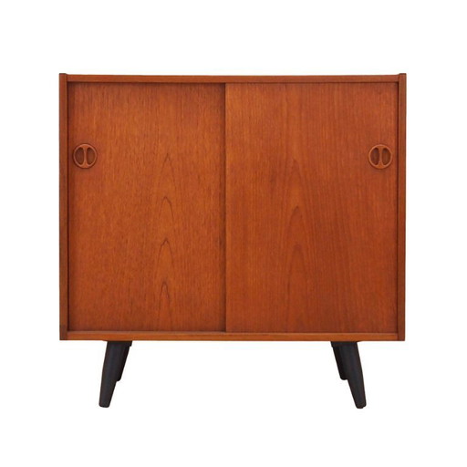 Teakhouten kast, Deens ontwerp, jaren 1970, productie: Denemarken
