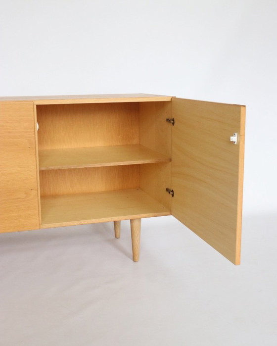 Image 1 of Buffet vintage en chêne, meuble de style danois, style rétro