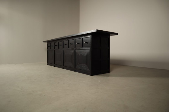 Credenza Architettonica Monumentale in Legno Ebanizzato, Belgio, anni '90 – Credenze (photo 14 of 16)
