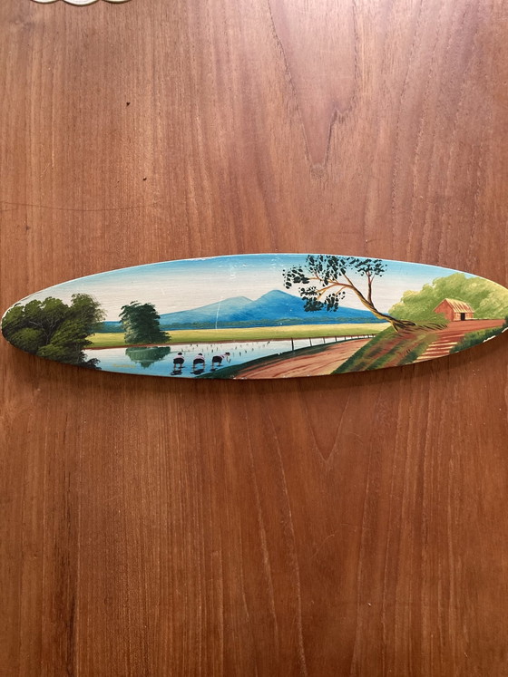 Mooi Indie 4 surfboard paintings – Paintings & Drawings, Wood (photo 9 of 15)