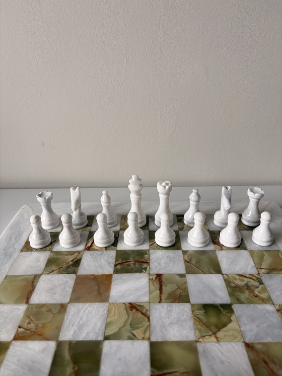 Vintage onyx chess set – Decorative Objects, Marble (photo 2 of 9)