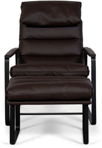 Leolux Indra armchair with ottoman