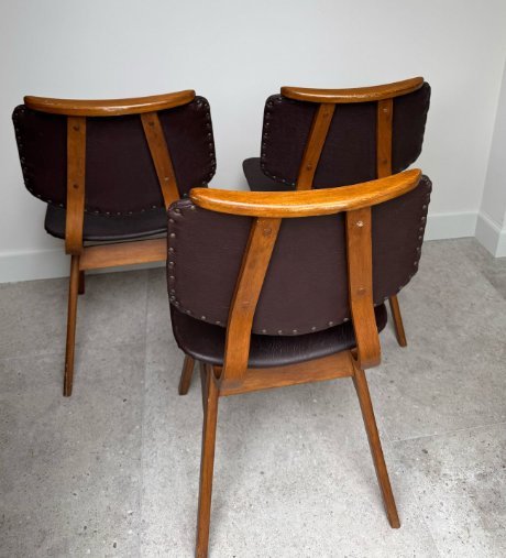 Image 1 of 3 sedie Pastoe, metà secolo/scandinave/anni '60