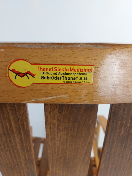 Image 1 of 1 x Thonet Siesta Medezinal spa sun lounger 1950s
