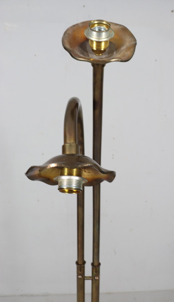 Image 1 of Brutalist floor lamp/floor lamp by Lothar Klute, Germany, 1980s
