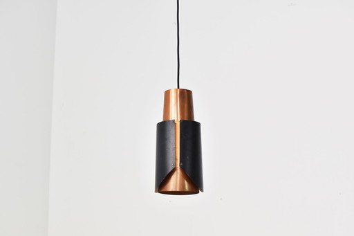 Østerport"-Lampe, hergestellt von Bent Karlby für Lyfa, Denemarken 1960er Jahre.