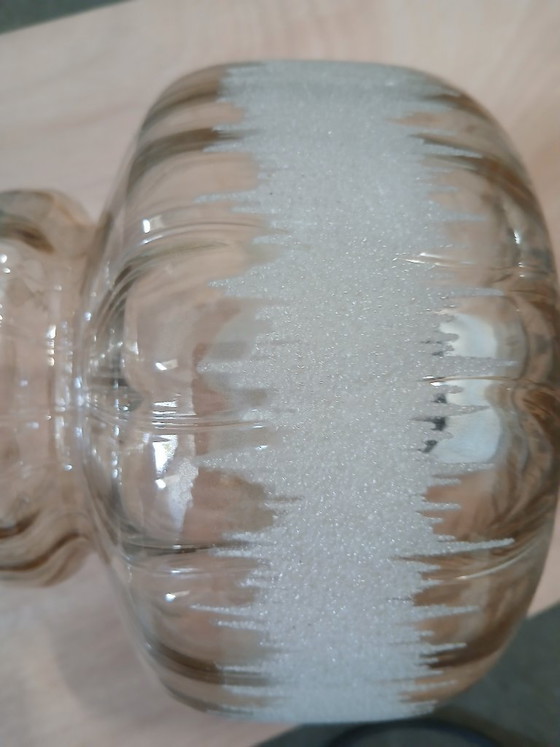 Image 1 of vintage lampenkappen glas jaren '50