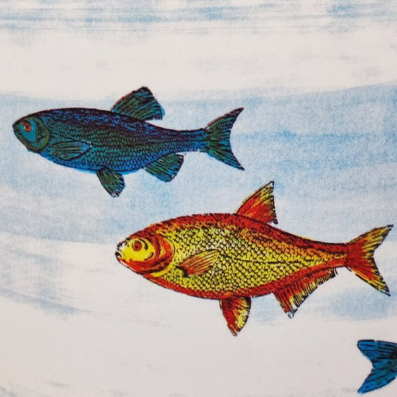 Image 1 of Wunderschöne Stehlampe „Aquarium“ aus den 1990er Jahren von Piero Fornasetti für Antonangeli