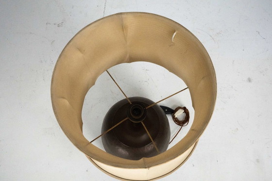 Image 1 of Mid-Century Modern Italian Brass Table Lamp – 1960s Vintage