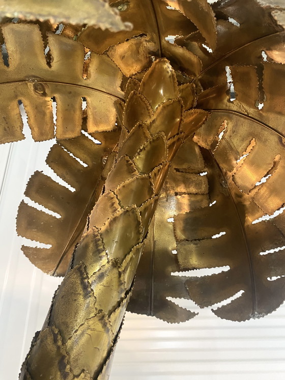 Image 1 of Grande lampada da terra vintage in ottone Maison Jansen anni '70