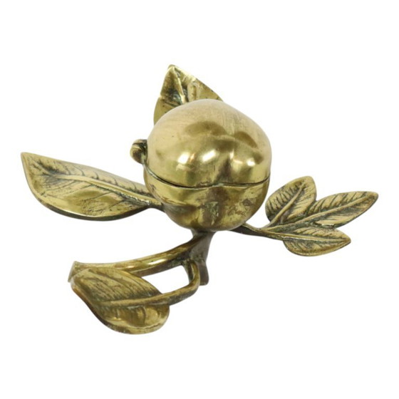 Image 1 of Portagioie Art Nouveau a forma di pera con posacenere