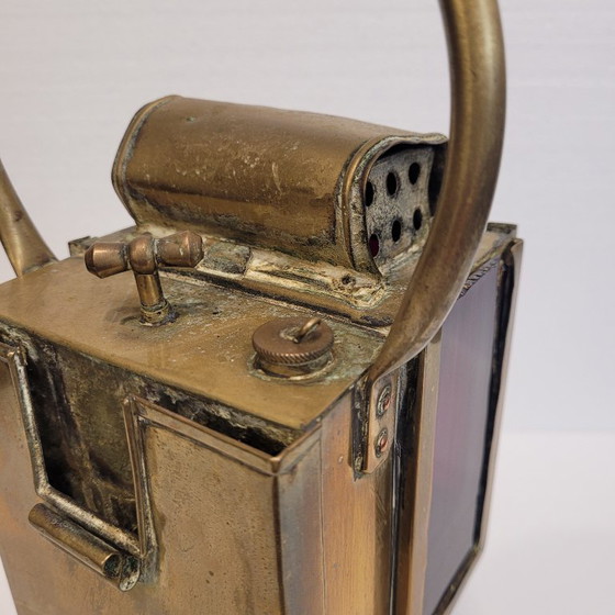 Image 1 of Farol técnico ferroviario État 500, Albert Butin, 20’s - Francia