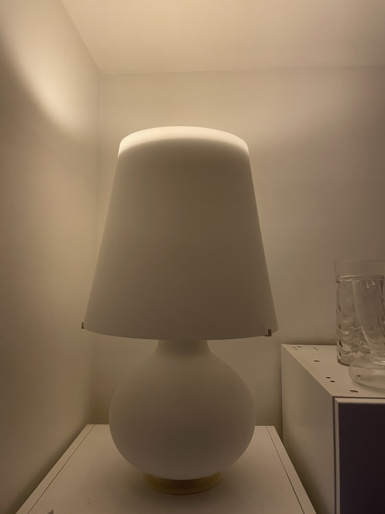 Fontana Arte - Max Ingrand 78cms – Lámparas de mesa, Glass, Metal (photo 5 of 5)