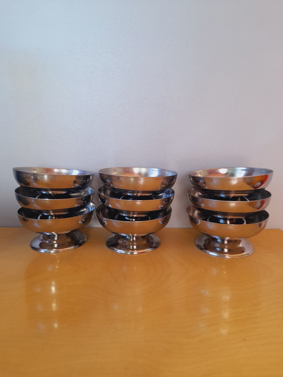 Image 1 of Roestvrijstalen ijs- of dessertbekers