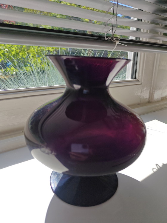 Image 1 of Vintage Amethyst Vase