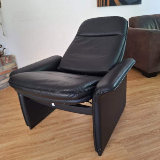 Poltrona relax design originale De Sede DS-50, Pelle nera – Poltrone, Leather (photo 4 of 5)