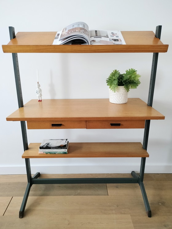 Image 1 of Vintage Modular Freestanding Wall System, Secretaire Olof Pira