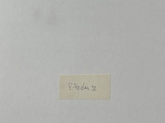 Image 1 of Geometric relief work by Rolf Forster, 1992