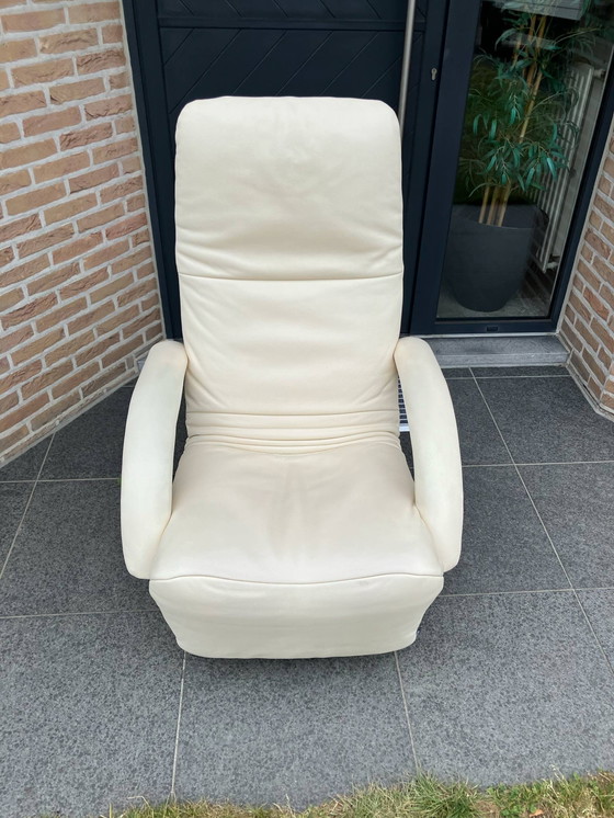 Image 1 of Jori Yoga Relax Medi Mono-Move, Beige, Roomwit Leder