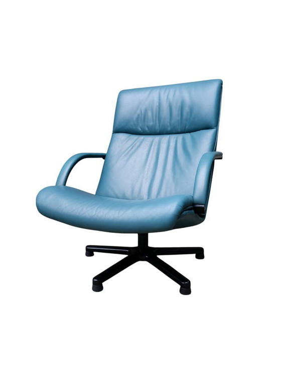 Image 1 of Artifort Leather Armchair