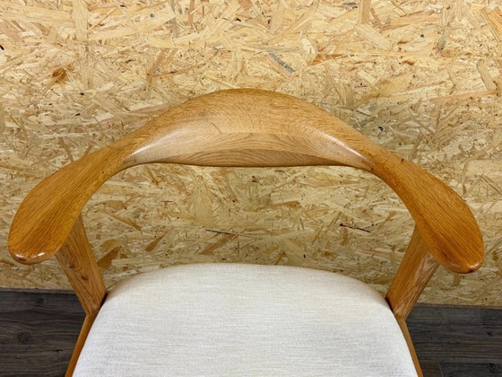 Chaise en Chêne des Années 60 70 Chaise de Salle à Manger Fauteuil d'Erik Kirkegaard Modèle 49 (photo 6 of 18)