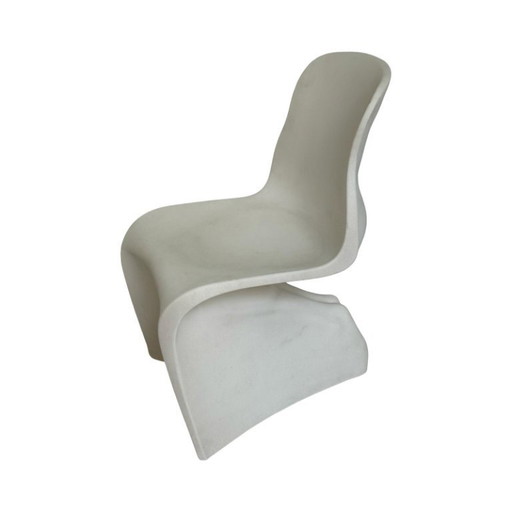 Fabio Novembre - Casamania - Him chair - S shapen chair with human curves - White - Indoor / outdoor use