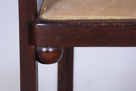 Juego de asientos Art Déco restaurado, de J. Hoffmann, Wiener Werkstätte, checo, década de 1910 (photo 10 of 35)