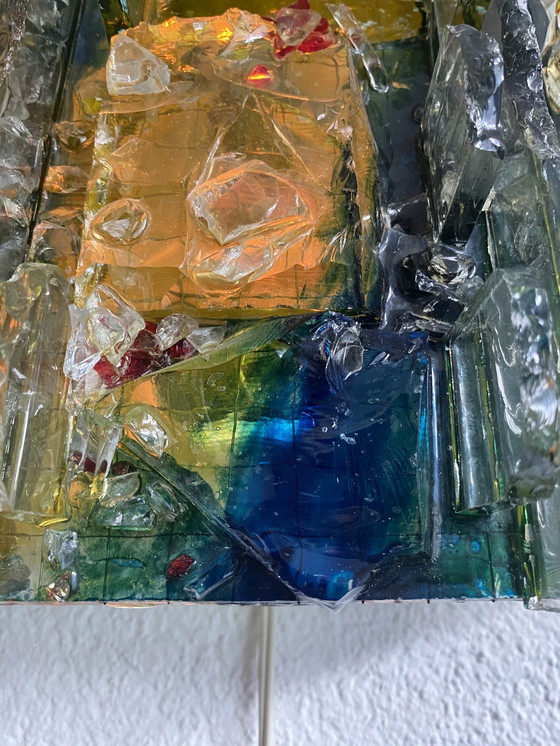Image 1 of Set of 3 vintage Raak Chartres wall lamps 70's