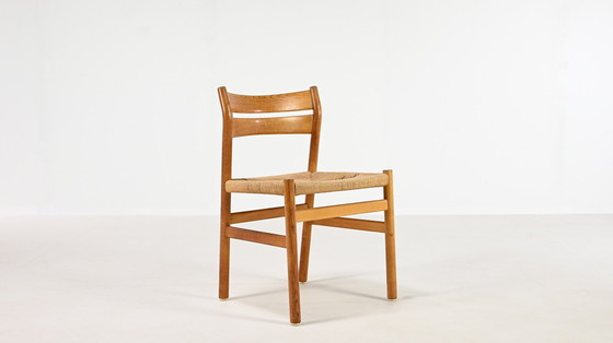 Image 1 of Børge Mogensen, set van 6 BM-1 stoelen voor C.M Madsens Møbelfabrik
