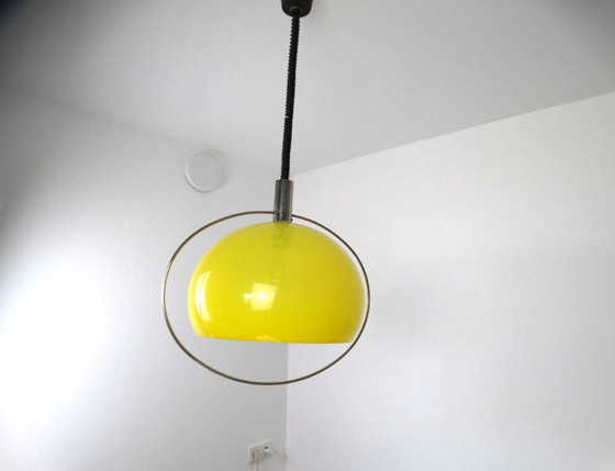 Image 1 of Lampe à suspension vintage Temde Leuchten