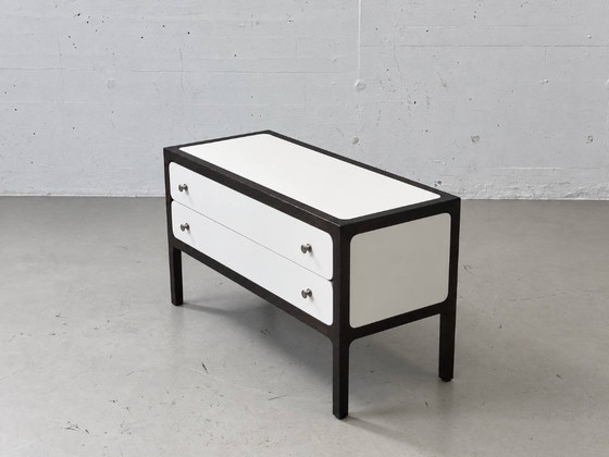 Buffet bas vintage de Victoria Baar, années 1970 – Wood, Metal (photo 7 of 11)