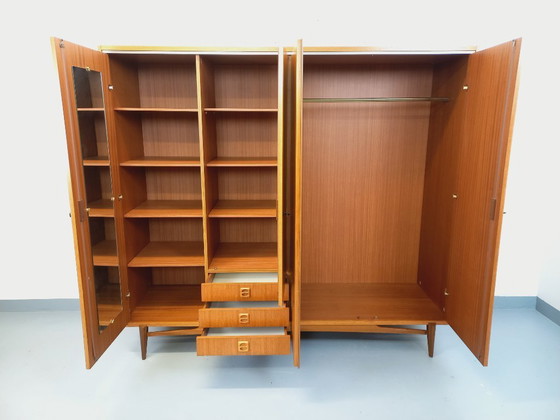 Image 1 of Vintage Scandinavian teak wardrobe from the 1960s
