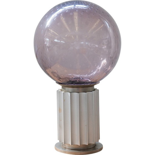 Vintage Taccia lamp van geblazen glas door Fratelli Castiglioni voor Flos, 1960