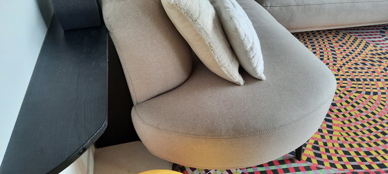 Image 1 of Montel Icarus corner sofa Leolux Flint lookalike