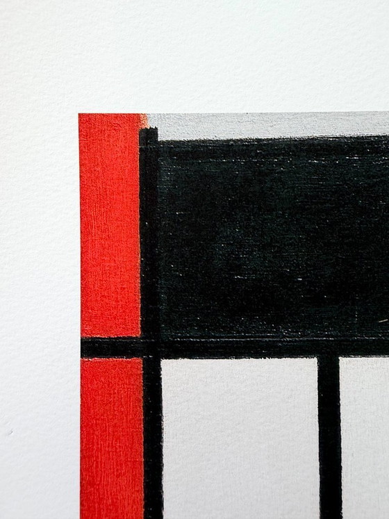 Image 1 of Piet Mondrian (1872–1944), Composizione con rosso, nero, giallo, blu e grigio, 1921, Stampato nel Regno Unito