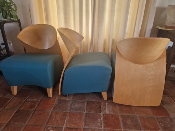 Image 1 of 3 x chaises design norvégiennes "RAV" de Fora Form