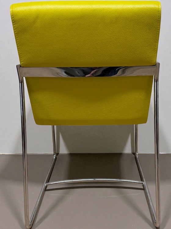 Image 1 of Leolux Spring dining chairs (set of four)