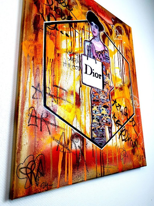 Priscilla Vettese - Adèle Love D - Tableau D'Artiste – schilderijen tekeningen, Canvas (photo 2 of 13)