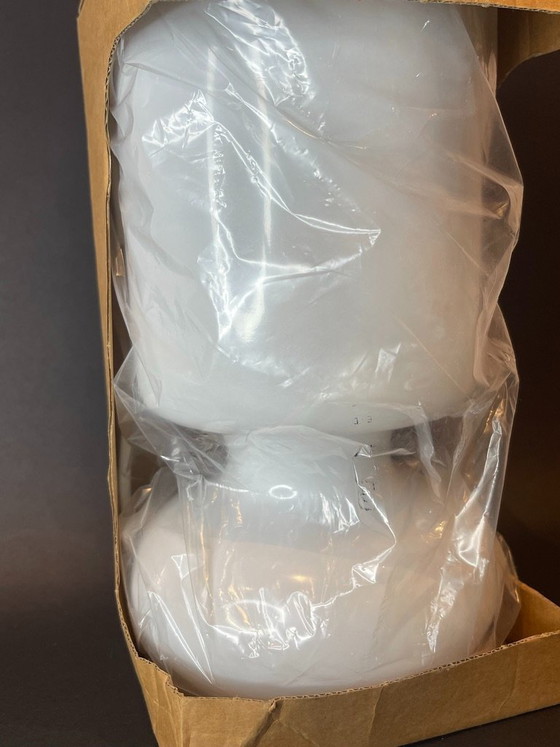 Image 1 of NEW LYKTA White Table Lamp - Handmade - Vintage Retro Unique Style