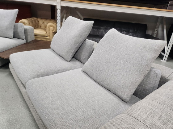 Minotti - Freeman Duvet sofa + coffee table Jacob by Rodolfo Dordoni, Modular sofas, Other, Grey (photo 3 of 9)