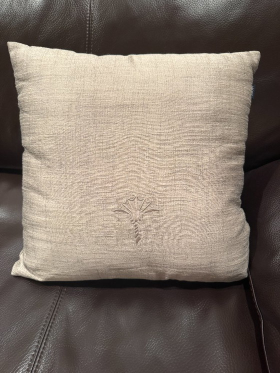 Image 1 of Canapé en cuir marron Christine Kröncke