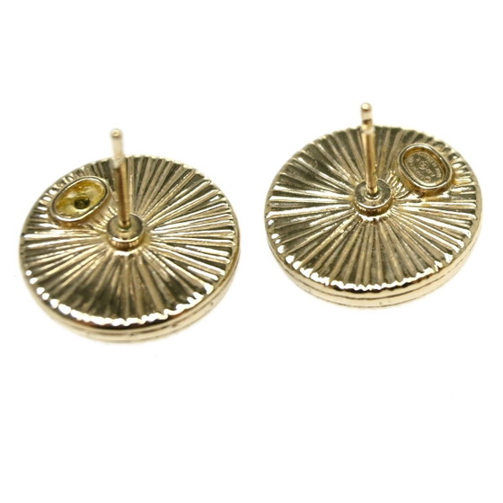 Orecchini rotondi Chanel CC – Regali, Metal (photo 4 of 5)