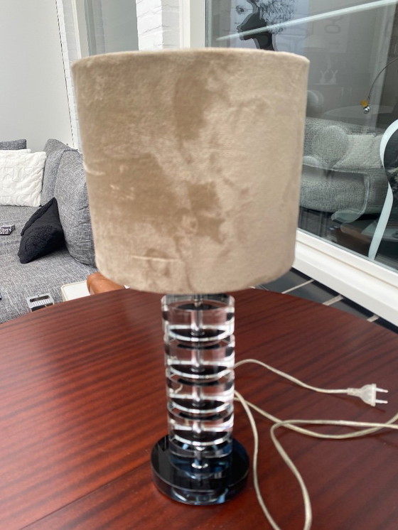 Image 1 of Lampe en verre au design vintage