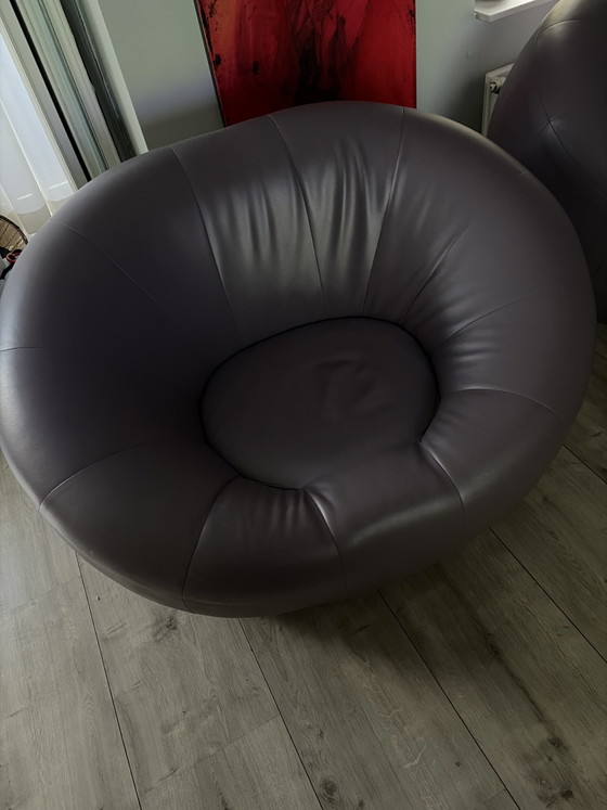 Deadgood Bank Met Fauteuil – Bankstel, Leather (photo 5 of 5)