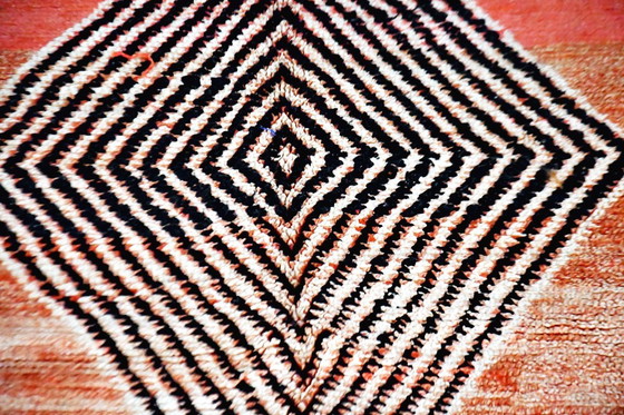 Image 1 of Vintage Marokkaanse Zemmour Vloerkleed - 247 x 132 cm | Blush Tones