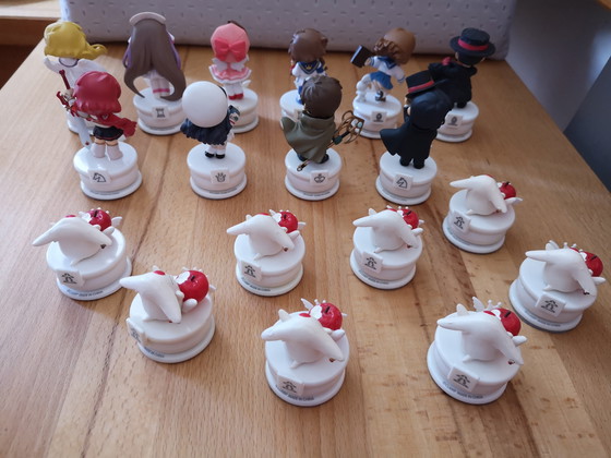 Image 1 of Clamp No Kiseki Schachfiguren Spielfiguren Figuren Sammlerstücke 36 Stück